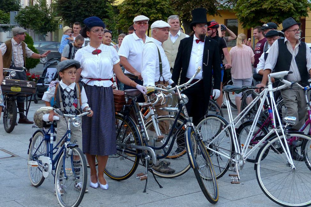 Rowerami retro przez Brodnicę [ZDJĘCIA]