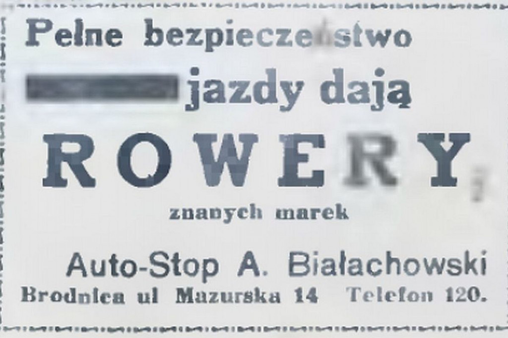 Przedwojenne reklamy i ogłoszenia [ZDJĘCIA]