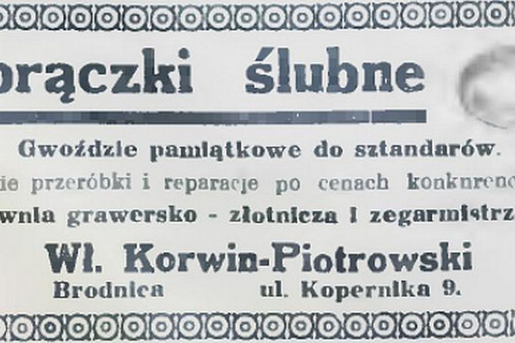 Przedwojenne reklamy i ogłoszenia [ZDJĘCIA]