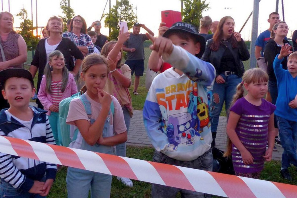 Przyleciały do Osieka z Rypina wielkie balony [ZDJĘCIA]