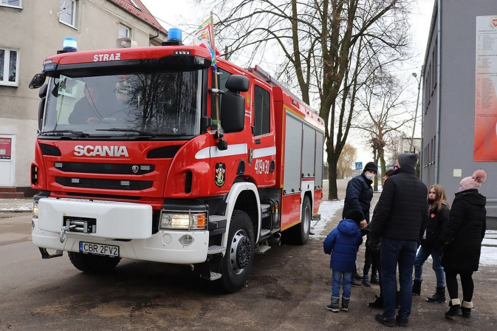 Wielka Orkiestra w Brodnicy, Jabłonowie i Górznie w czasie obostrzeń. Motocykle, ciężarówki, motolotnie i morsy [ZDJĘCIA]