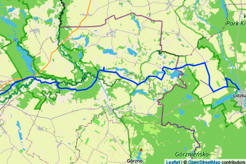 Rowerem po Górznieńsko-Lidzbarskim Parku Krajobrazowym. Momentami jest jak w Bieszczadach [ZDJĘCIA, MAPKI]