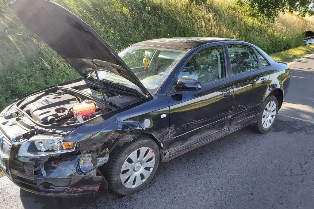 Wypadek na drodze wojewódzkiej z Brodnicy do Rypina. Są ranni