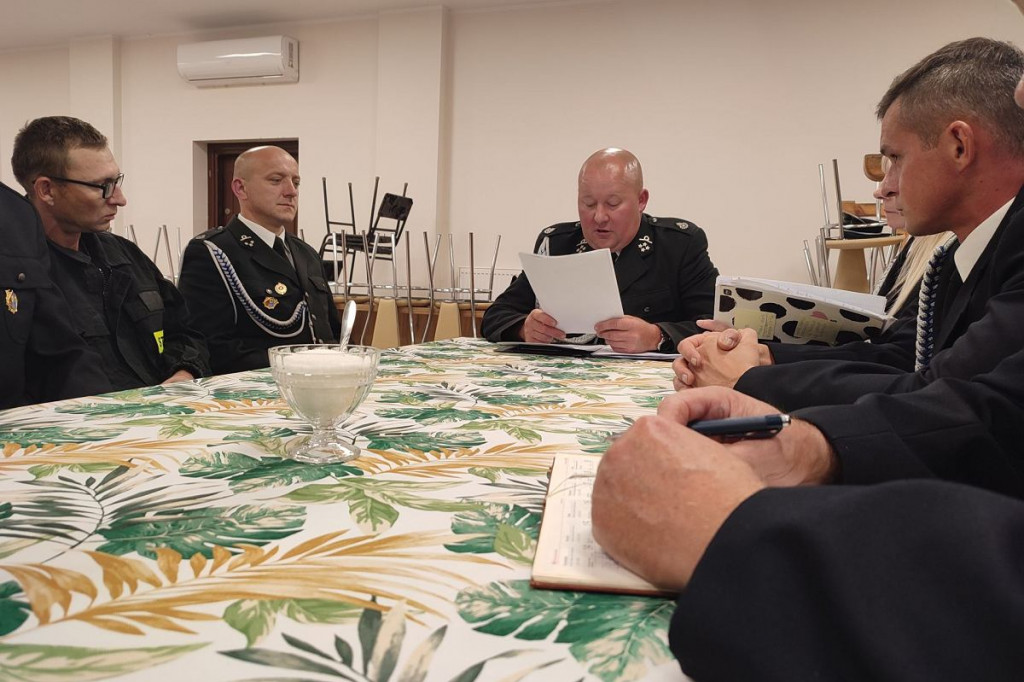 Do grona strażaków w Sumowie dołączył mieszkaniec wsi. Złożył uroczystą przysięgę