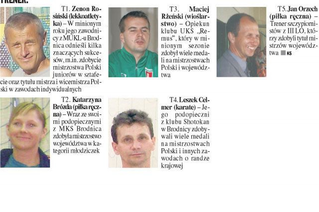 Wybieramy sportowca i trenera