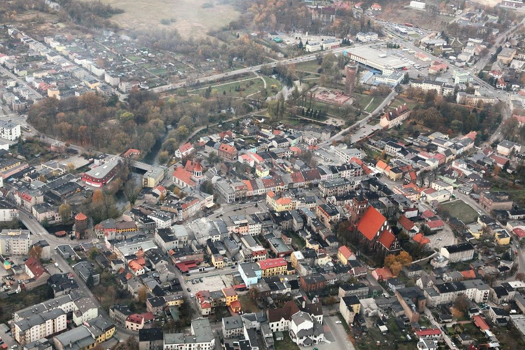 Brodnica z lotu ptaka