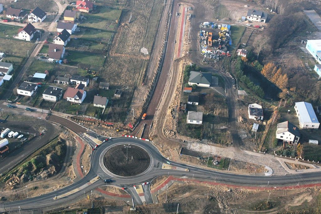 Brodnica z lotu ptaka