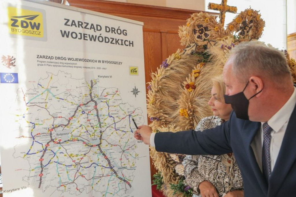 Brodnica. Rusza remont drogi wojewódzkiej w granicach powiatu brodnickiego. Ale tylko na niektórych odcinkach