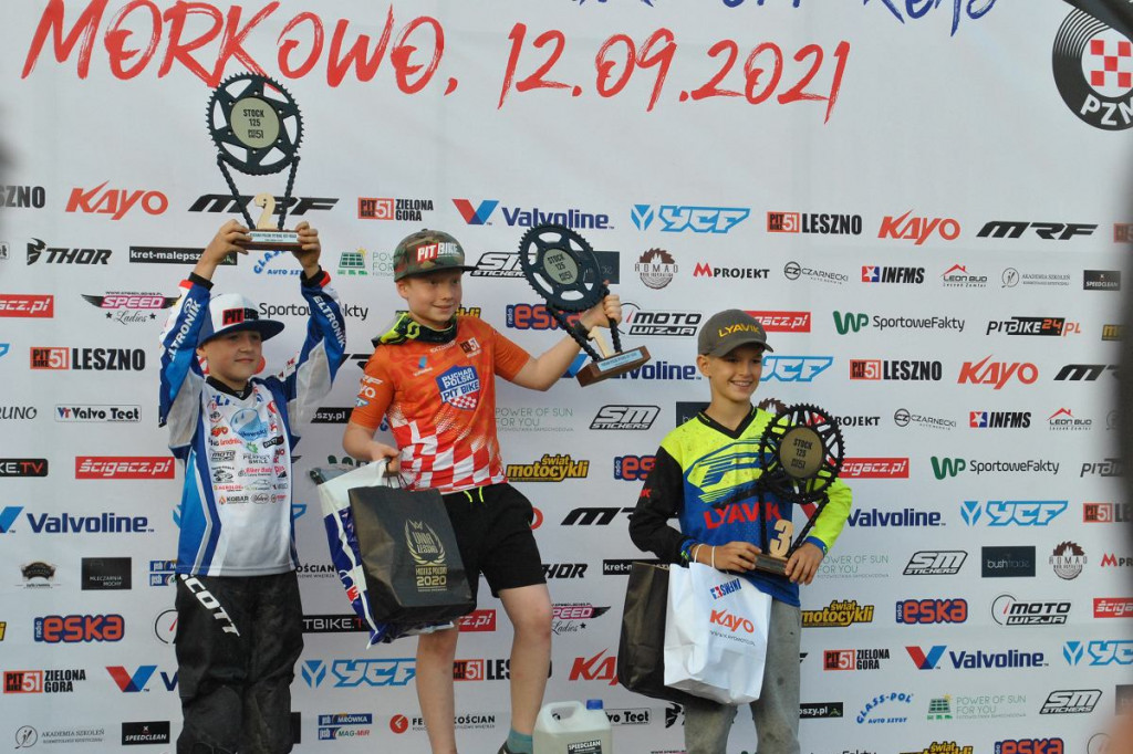 Motocykliści z Brodnicy wjechali na podium w zawodach Pucharu Polski