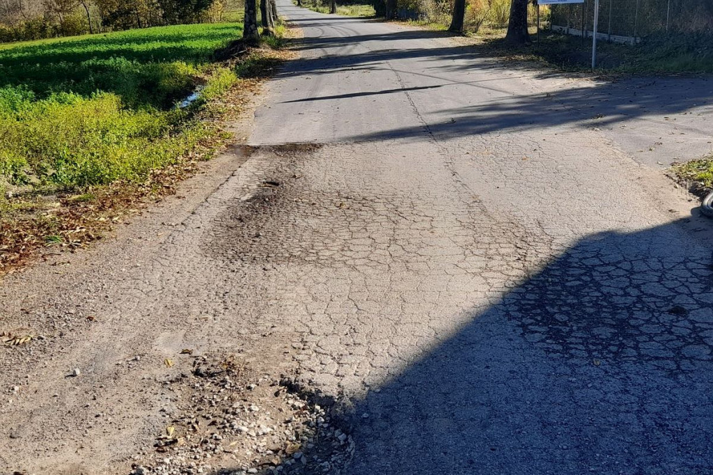 Brodnica i okolice. Wyremontowali część drogi, teraz zrobią kolejny odcinek