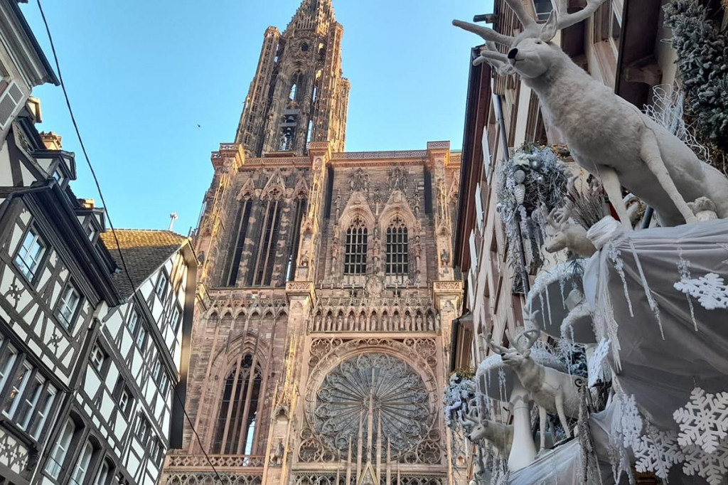 Rowerem przez miasto na czerwonym, czyli czym się różni Strasburg od... Strasburga [ZDJĘCIA]