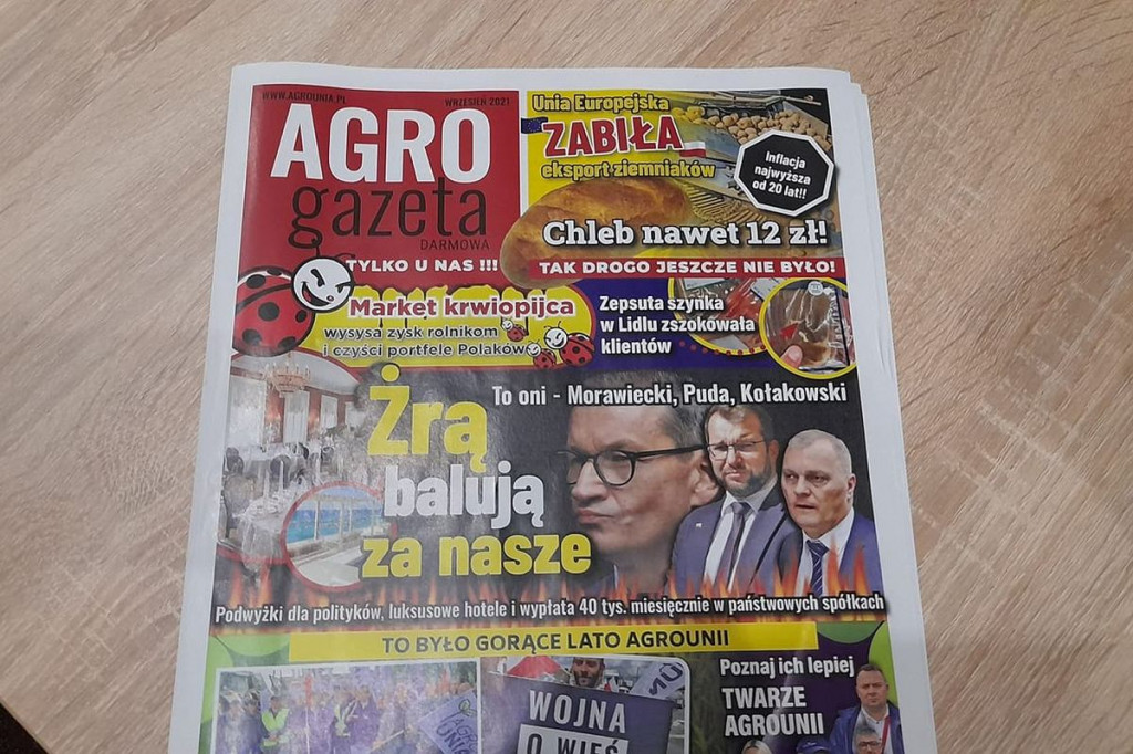 Pełna sala na spotkaniu z liderem Agrounii. Zapowiada dwukrotną wielką blokadę dróg w całej Polsce [ZDJĘCIA]