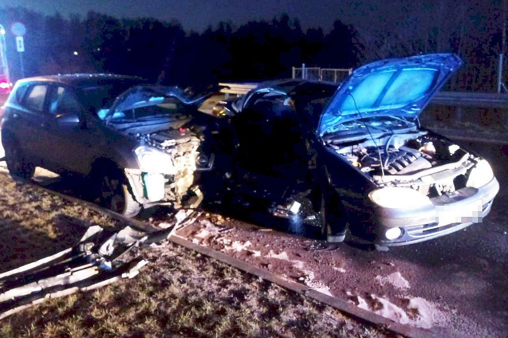 Brodnica i okolice. Dramatyczny poranek. Aż cztery wypadki, w tym karambol i wywrócony bus