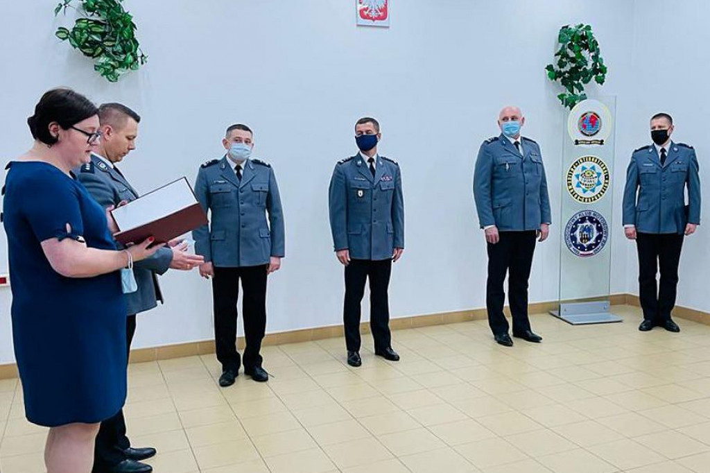 Brodnica. Uroczystość w komendzie policji. Zmiana władzy [ZDJĘCIA]