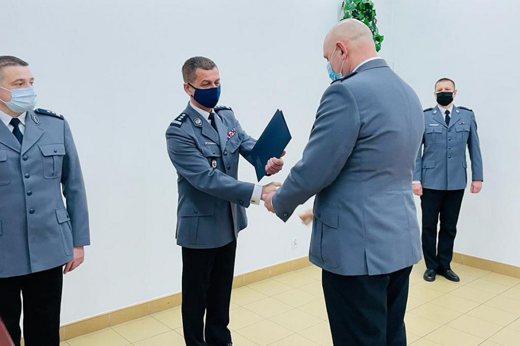 Brodnica. Uroczystość w komendzie policji. Zmiana władzy [ZDJĘCIA]