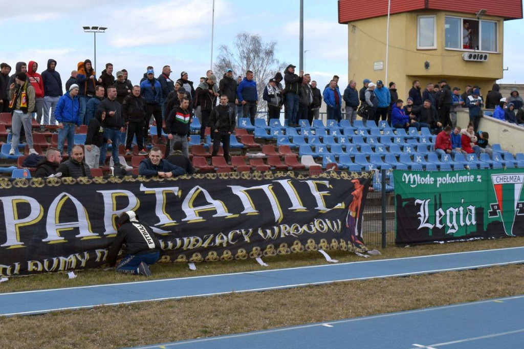 Brodnica. Pięć goli w meczu Sparty. Na trybunach kibice nie tylko żółto-czarnych [ZDJĘCIA]