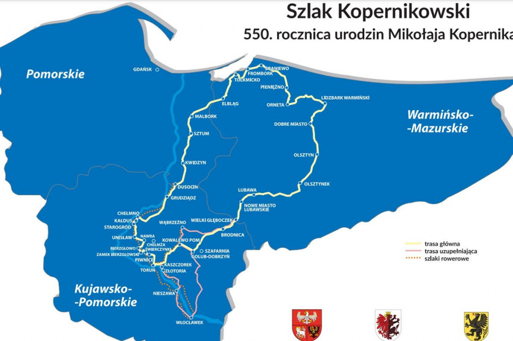 Brodnica i okolice. Chcą zbudować nowy szlak turystyczny i kosmiczny plac zabaw [ZDJĘCIA, MAPA]