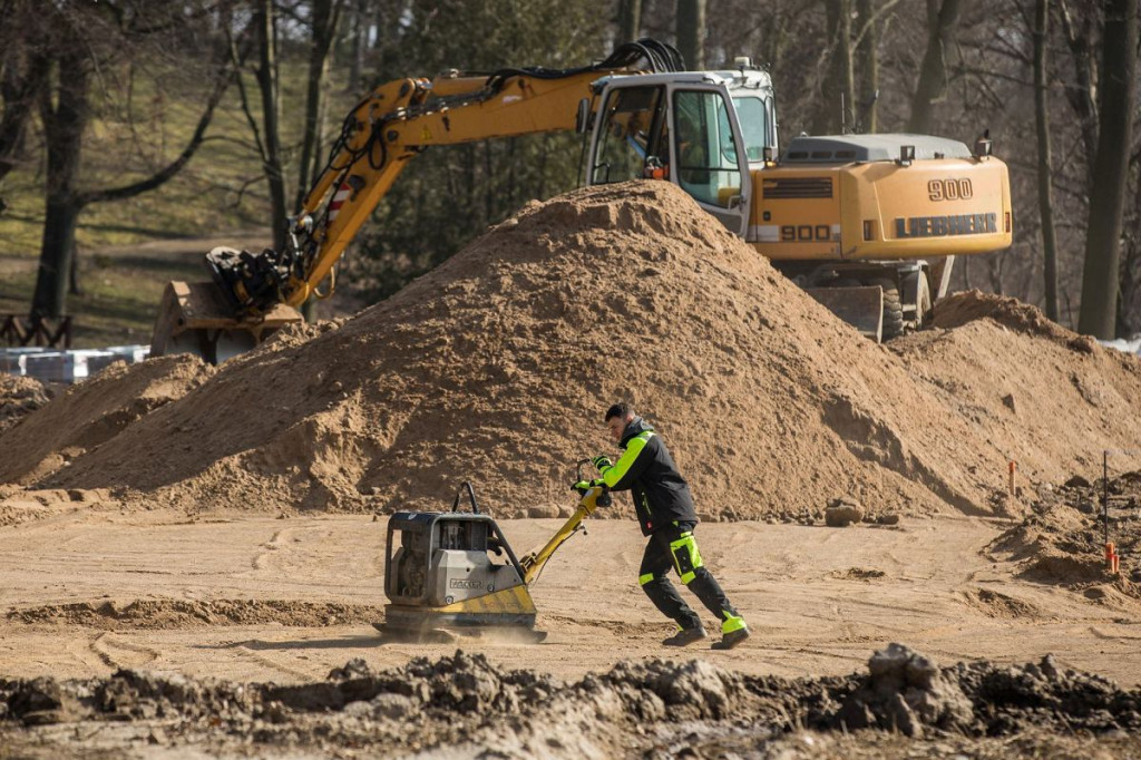 Brodnica i okolice. Trwa remont DW 543. Będzie waga na przeciążone samochody ciężarowe [ZDJĘCIA]
