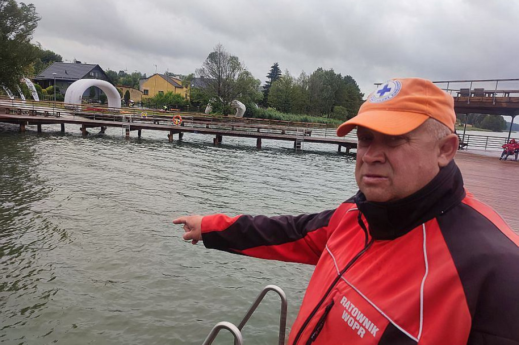 Brodnica. Seria dramatycznych wydarzeń nad jeziorem. W chwili próby żona nie zawiodła