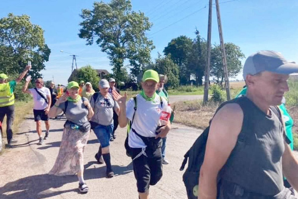Brodnica i okolice. Idzie pielgrzymka na Jasną Górę [ZDJĘCIA]
