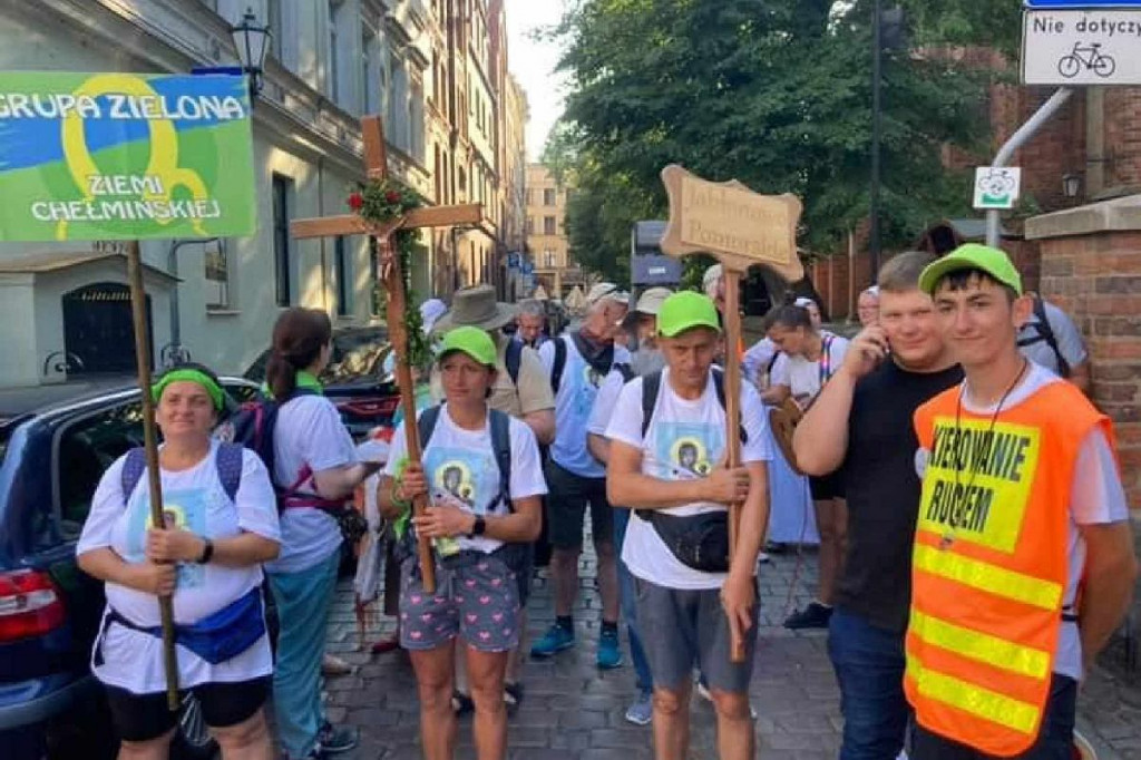 Brodnica i okolice. Idzie pielgrzymka na Jasną Górę [ZDJĘCIA]