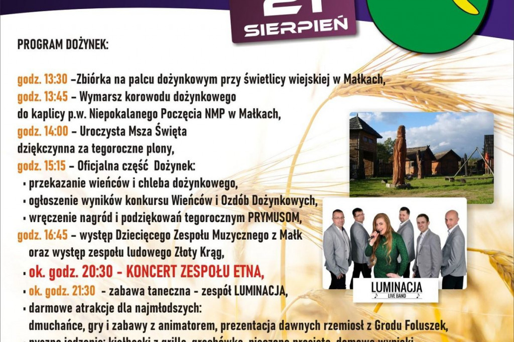 Brodnica i okolice. Koncerty, dożynki, festyny i inne atrakcje. Przyjedzie Maryla Rodowicz? [KALENDARZ IMPREZ]