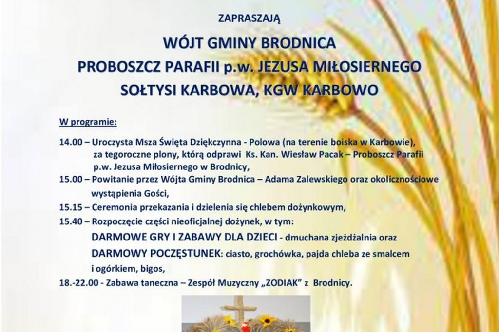 Brodnica i okolice. Koncerty, dożynki, festyny i inne atrakcje. Przyjedzie Maryla Rodowicz? [KALENDARZ IMPREZ]