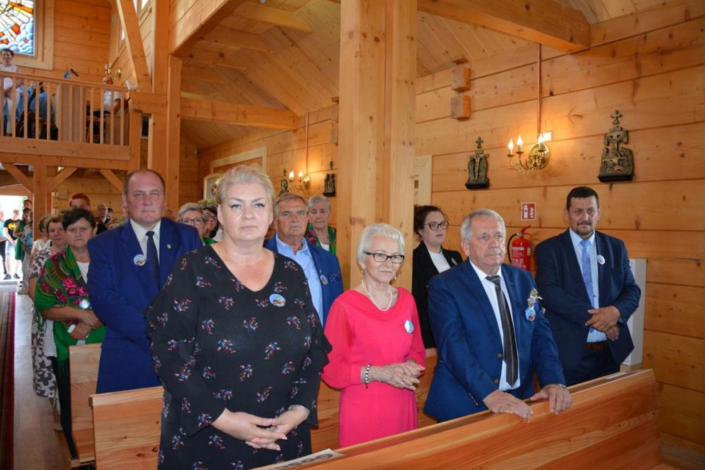 Na dożynkach w Małkach grała orkiestra dęta ze Świedziebni [ZDJĘCIA]