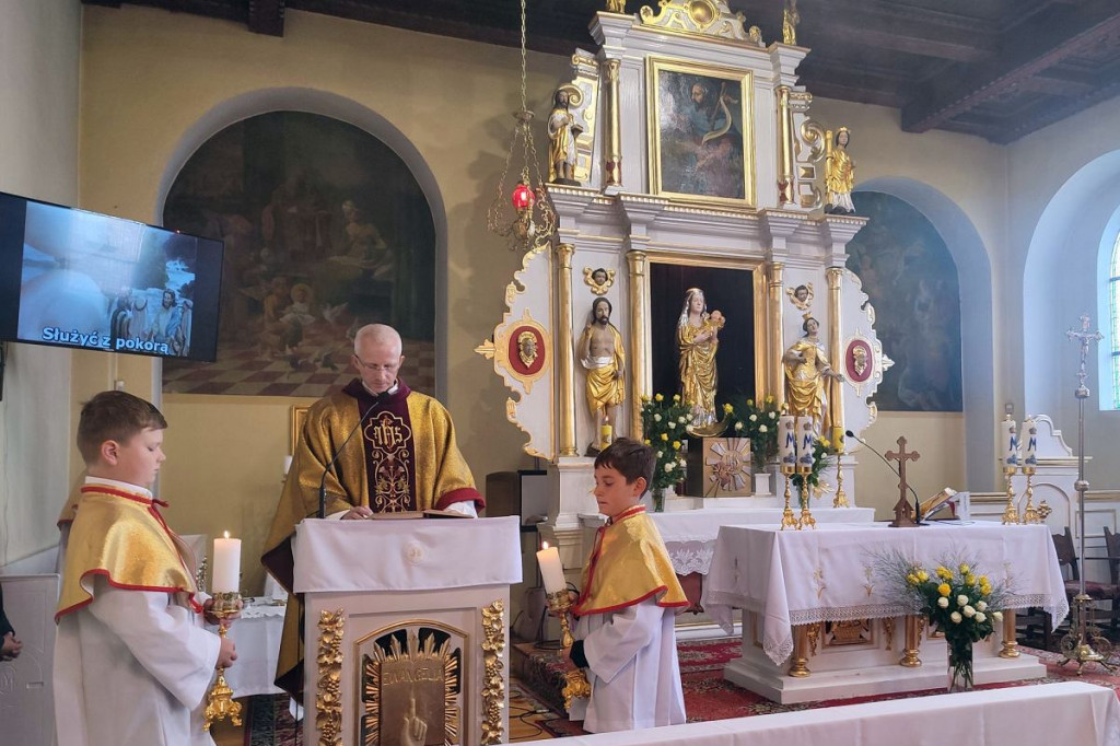 Brodnica i okolice. Parafianie powitali nowego proboszcza [ZDJĘCIA]