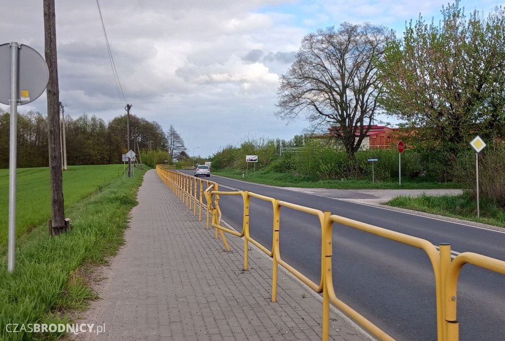 Z Brodnicy po dziurach, aż Cielęta