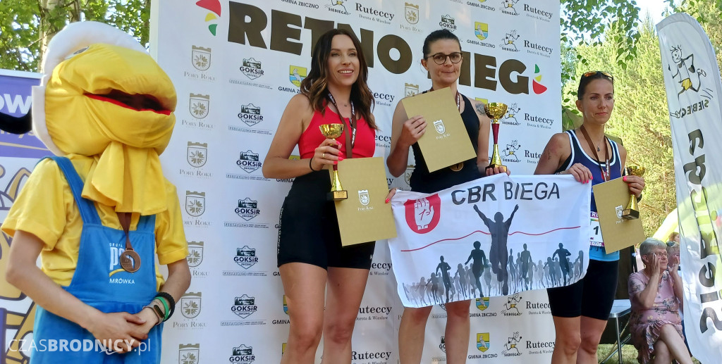 Biegali w upale na Pojezierzu Brodnickim [DUŻO ZDJĘĆ]