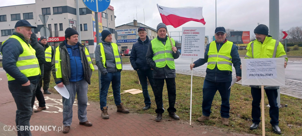 Wielki protest rolniczy w Brodnicy [ZDJĘCIA]