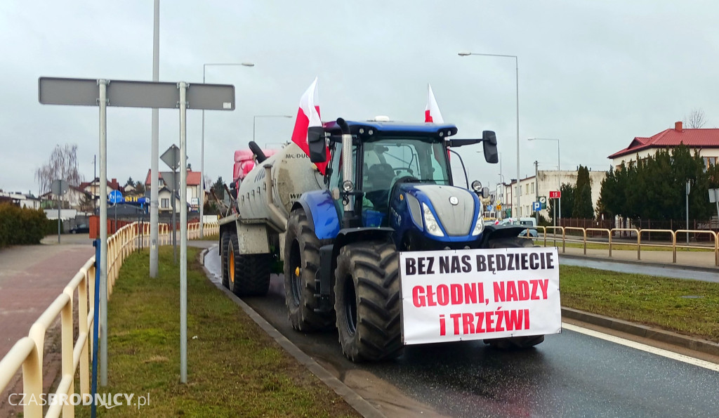 Wielki protest rolniczy w Brodnicy [ZDJĘCIA]