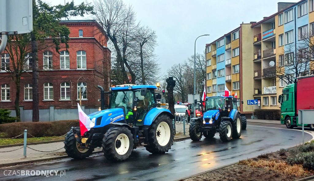 Wielki protest rolniczy w Brodnicy [ZDJĘCIA]