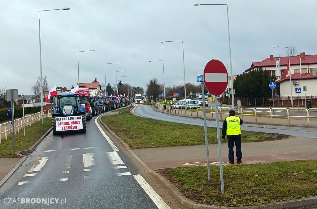 Wielki protest rolniczy w Brodnicy [ZDJĘCIA]