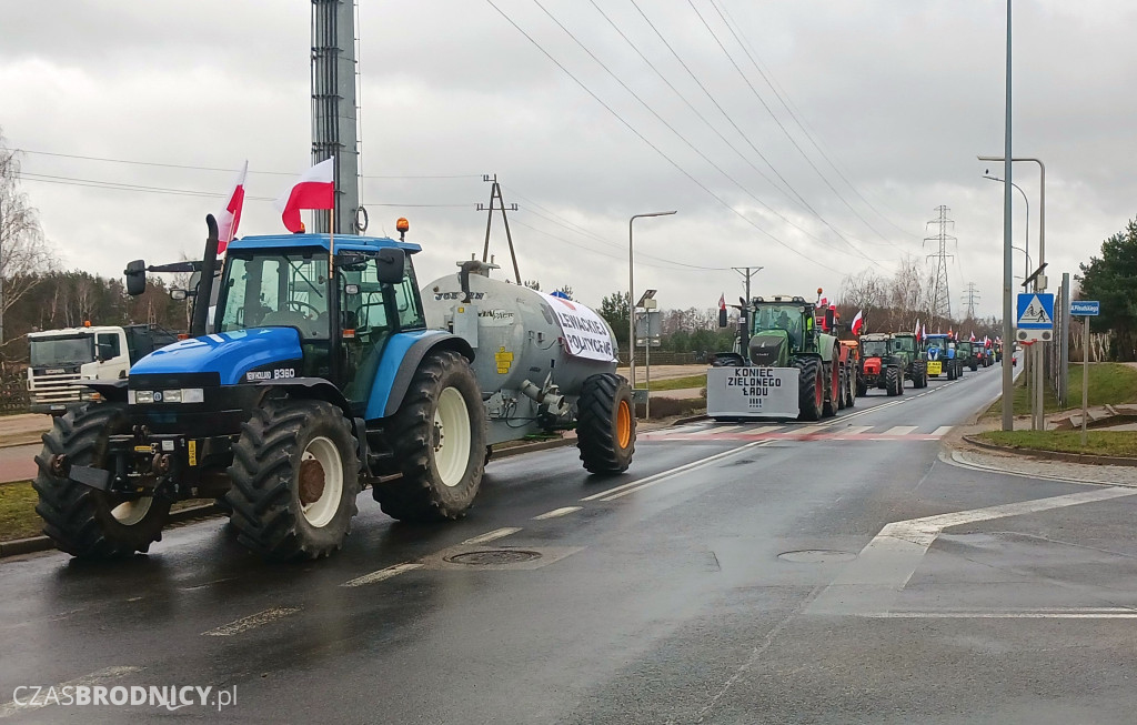 Wielki protest rolniczy w Brodnicy [ZDJĘCIA]