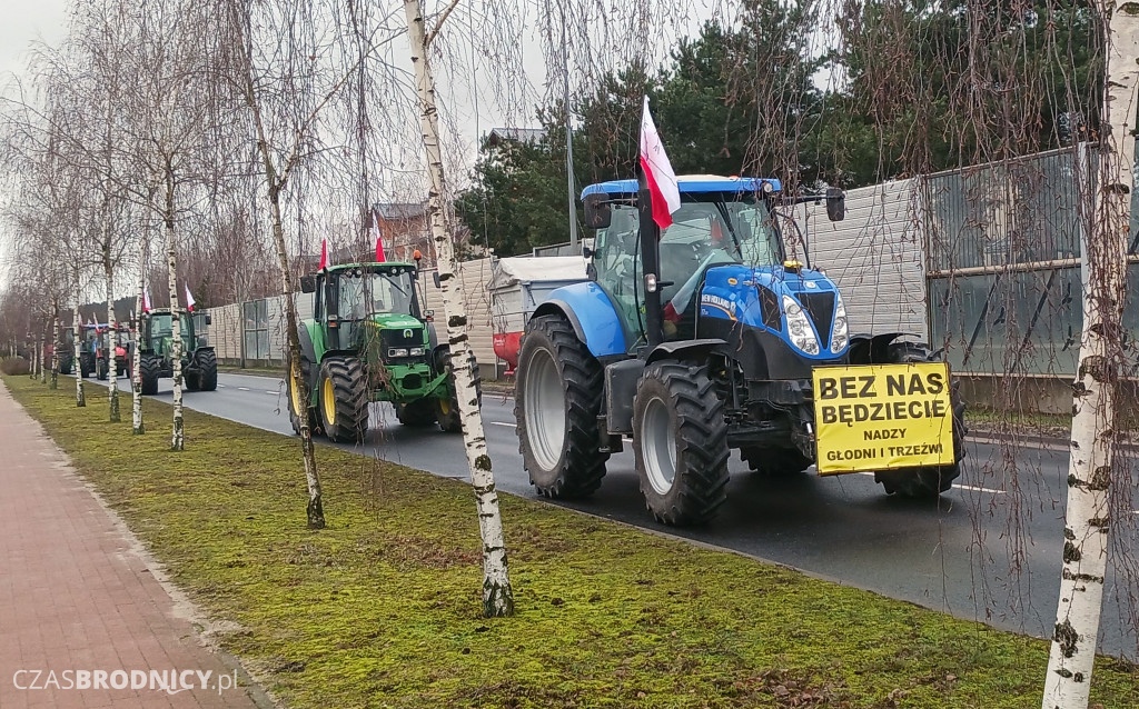 Wielki protest rolniczy w Brodnicy [ZDJĘCIA]