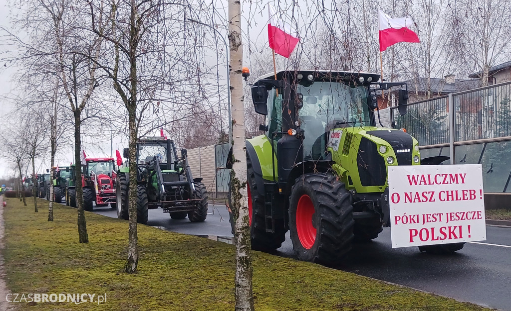 Wielki protest rolniczy w Brodnicy [ZDJĘCIA]