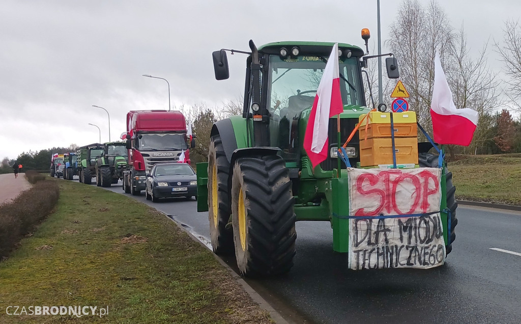 Wielki protest rolniczy w Brodnicy [ZDJĘCIA]