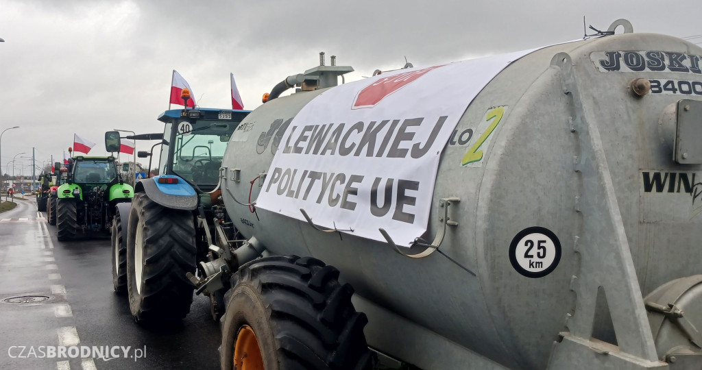 Wielki protest rolniczy w Brodnicy [ZDJĘCIA]