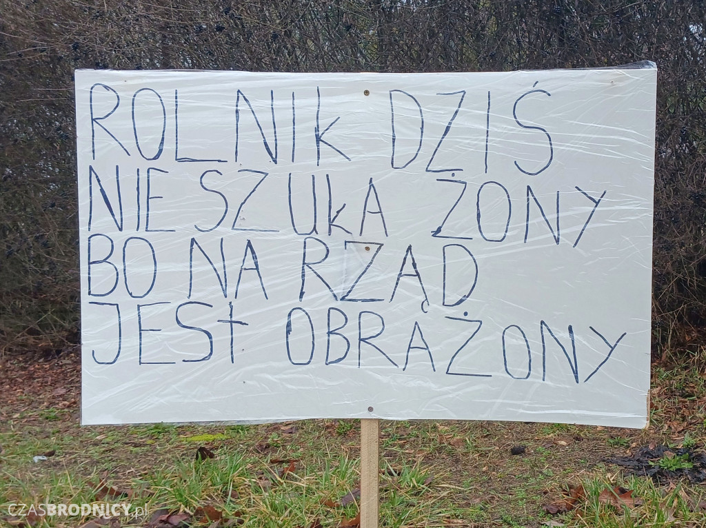 Wielki protest rolniczy w Brodnicy [ZDJĘCIA]