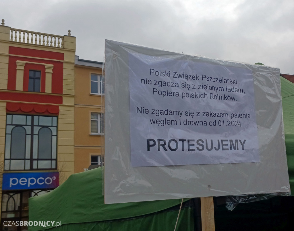 Wielki protest rolniczy w Brodnicy [ZDJĘCIA]