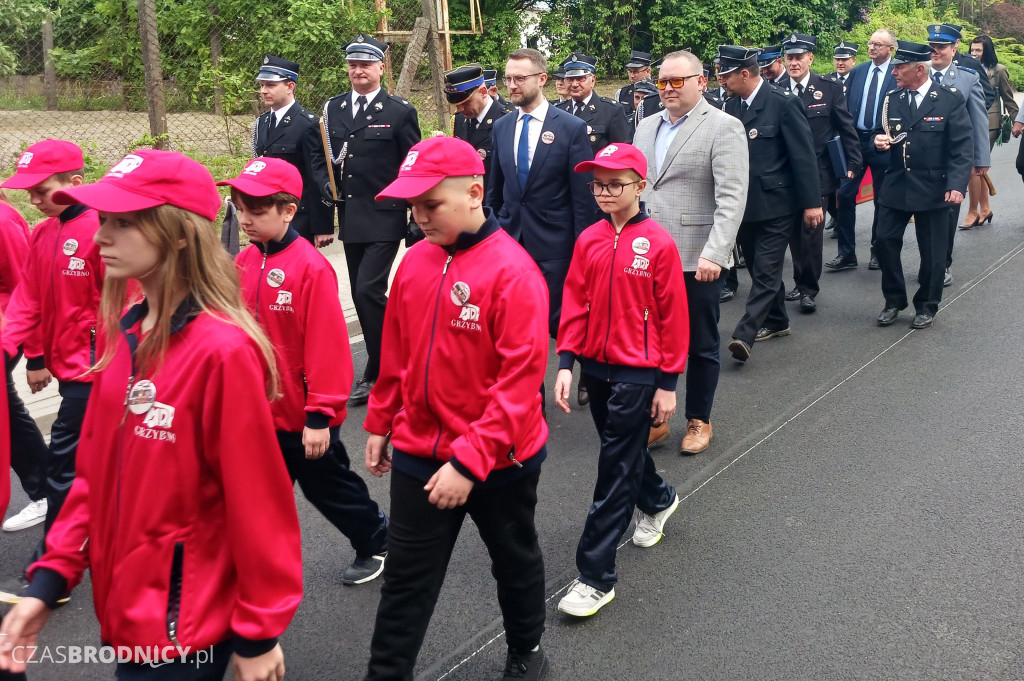 Ochotnicza Straż Pożarna w Grzybnie świętowała 100-lecie [ZDJĘCIA]