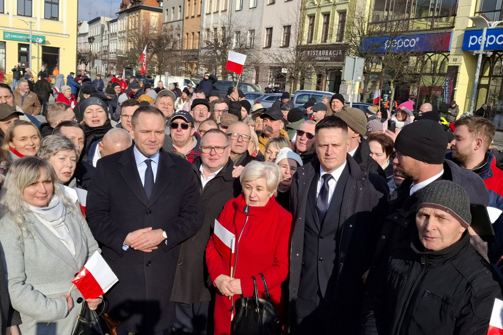 Brodnica gościła Karola Nawrockiego [ZDJĘCIA]