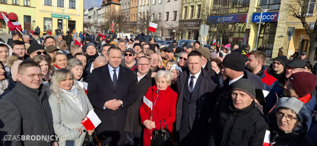 Brodnica gościła Karola Nawrockiego [ZDJĘCIA]