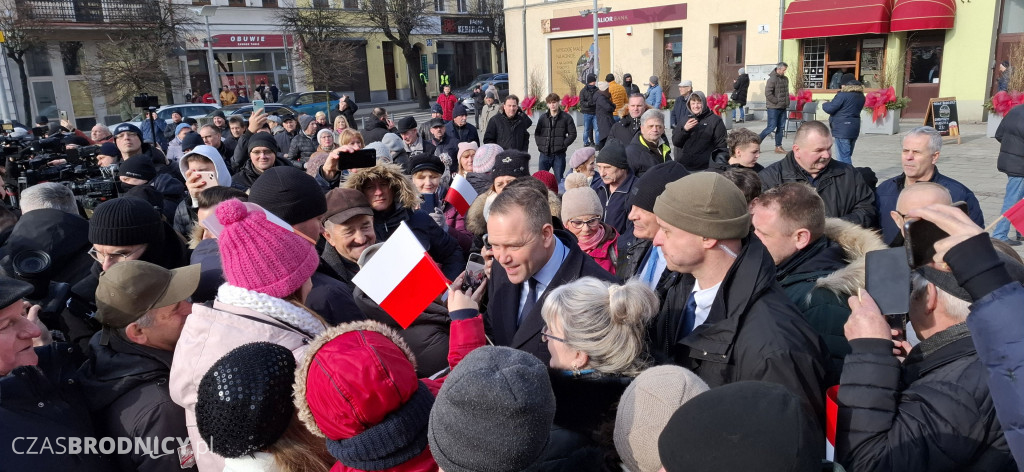 Brodnica gościła Karola Nawrockiego [ZDJĘCIA]