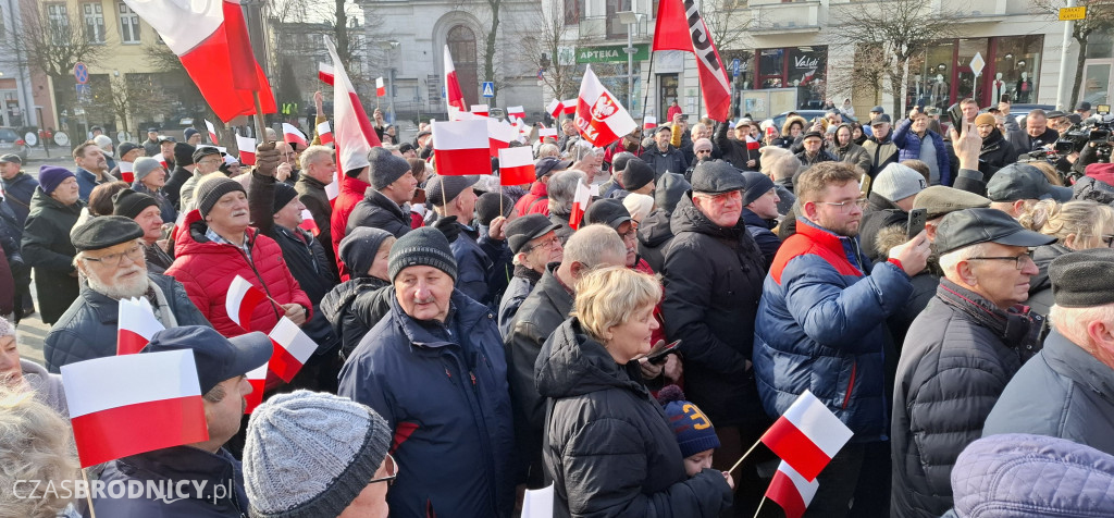 Brodnica gościła Karola Nawrockiego [ZDJĘCIA]