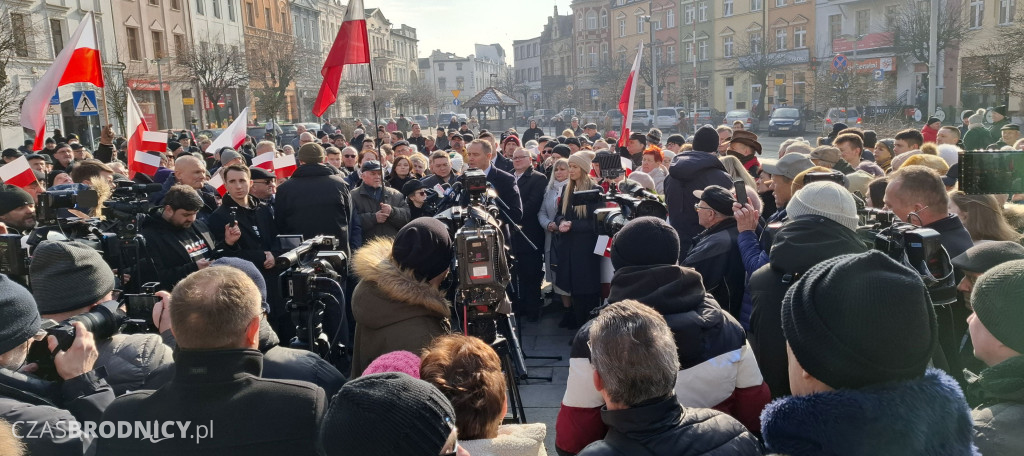 Brodnica gościła Karola Nawrockiego [ZDJĘCIA]