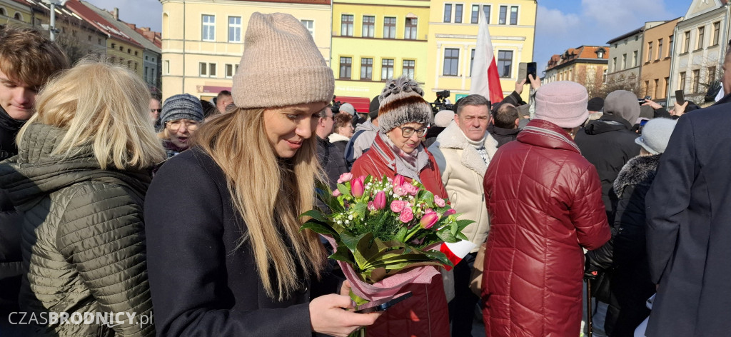 Brodnica gościła Karola Nawrockiego [ZDJĘCIA]