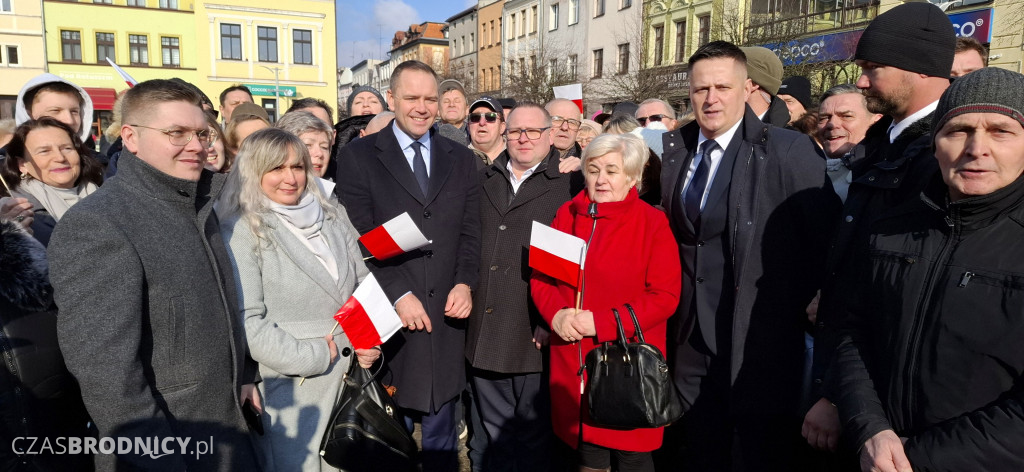 Brodnica gościła Karola Nawrockiego [ZDJĘCIA]